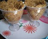 A picture of step 6 of Jaggery poha cup.