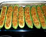 Foto del paso 11 de la receta: Calabacínes rellenos de soja