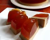 Foto langkah ke 4 dari resep Agar agar santan gula merah.