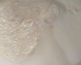 A picture of step 1 of Kesar Mango milk custard.