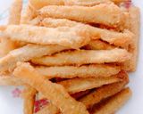 Hình bước làm 6 của món Khoai lang lắc phô mai