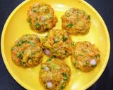 A picture of step 3 of Pumpkin Flowers Tikki.