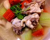 รูปขั้นตอนการทำที่ 5 ของ ไก่ต้มฟักเขียวแครอท