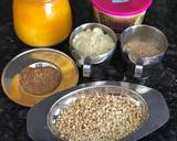 Almond, sesame and jaggery fudge (badam gur papadi) recipe step 1 photo