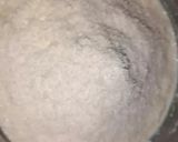 A picture of step 6 of Nariyal burfi.