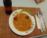 Foto del paso 4 de la receta: Callos con garbanzos de bote