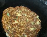 A picture of step 3 of Mix veggies paneer pancake.