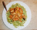 Pulykacomb lecsósan recept fázis 2 fotója