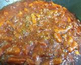 A picture of step 4 of Macaroni with Chorizo and Bacon.