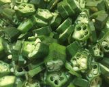 A picture of step 4 of South style Okra Stir fry / Vendakkai Poriyal.