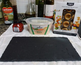 Foto del paso 1 de la receta: Hojaldritos de ensaladilla con lágrimas de pimiento