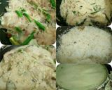 A picture of step 5 of Sofiyani biriyani or white biriyani.
