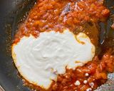 A picture of step 7 of Lauki ke Kabab Tomato Masale ke saath.