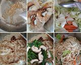 รูปขั้นตอนการทำที่ 2 ของ "ผัดหมี่ซั่วกุ้งสด" 🍜🦐Chinese Fried Noodle with Shrimp