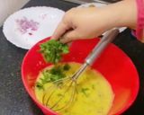 A picture of step 6 of Chicken 🐓 Tikka Cheese 🧀 Omelette 🍳Recipe 😋.