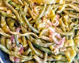 Foto del passaggio 3 della ricetta Pasticcio di zucchine metro peperoni e uova