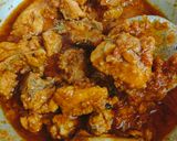 A picture of step 4 of Red Chilli Chicken Biryani 😋😋.