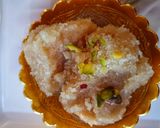 सूजी का हलवा (sooji ka halwa recipe in Hindi) रेसिपी चरण 4 फोटो
