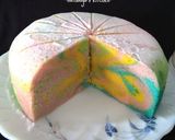 Foto langkah ke 8 dari resep Unicorn Steam Cake.