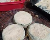 Foto del paso 2 de la receta: Milanesas de zapallitos (zucchini & verde)