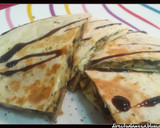 Foto del paso 3 de la receta: Comida mexicana III: Quesadillas de champiñones y bacon