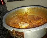 A picture of step 5 of Chicken patiyala.