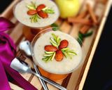 عکس مرحله 2 از دستور 🌸فرنی سیب و موز🌸