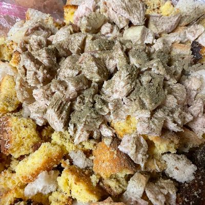Old Fashion Chicken and Cornbread Dressing