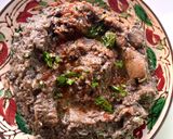 รูปขั้นตอนการทำที่ 4 ของ Aubergine Hummus(Black sesame Tahini) and Garlic Butter Naan🫓🧆ฮัมมุสมะเขือม่วงกับแป้งนานเนยกระเทียม🧄🧈🍆