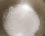 A picture of step 2 of Chinagrass halwa.
