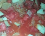 A picture of step 2 of Fruit salad.