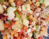 A picture of step 4 of Katori Chaat.