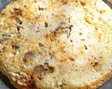 Une image de l'étape 3 de Omelette de ricotta, figues et jambon fumé.