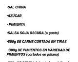 Foto del paso 1 de la receta: Carne salteada