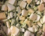 A picture of step 1 of Zucchini and Ravioli Gratin (Ultra Pro Style).