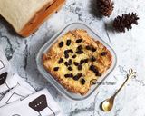 Foto langkah ke 6 dari resep Puding roti tawar panggang.