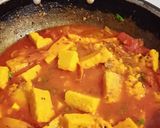 A picture of step 1 of ટમેટા ઢોકળીનું શાક.