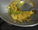 A picture of step 2 of Vermicelli veg upma.