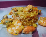 Foto del paso 8 de la receta: Arroz de langostinos y mejillones al aromas de Montilla moriles