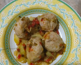 Foto del paso 8 de la receta: Albóndigas de pollo con vino blanco
