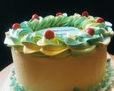 A picture of step 4 of Simple vanilla cake.