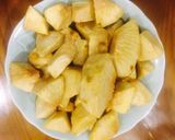 Hình bước làm 1 của món Sake kho tộ