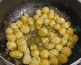 A picture of step 4 of Vrat Ka Swad: Potatoes with Fries & Shots.