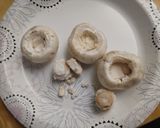 A picture of step 1 of Maggie's Simple Stuffed Mushrooms.