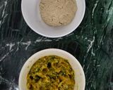 A picture of step 4 of Stuffed Jowar Bati.