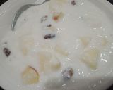 A picture of step 5 of Fruited yogurt.