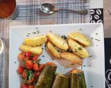 Foto del paso 7 de la receta: Zapallitos Italianos rellenos tipo árabes