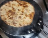 A picture of step 12 of Chena paratha.