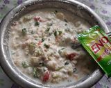 A picture of step 5 of Sooji Rava mixed vegetables dhokla.