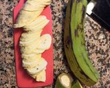 Foto del paso 1 de la receta: Chips de plátano macho en Airfryer (tajadas de plátano verde)